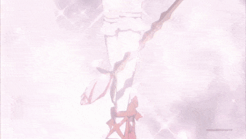 a girl in a pink and white dress is holding a magic wand