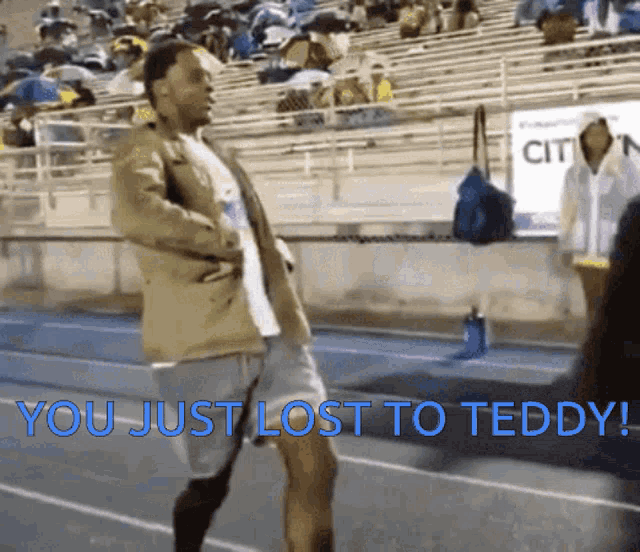Teddy Teddy Bridgewater GIF - Teddy Teddy Bridgewater You Just Lost To Teddy GIFs