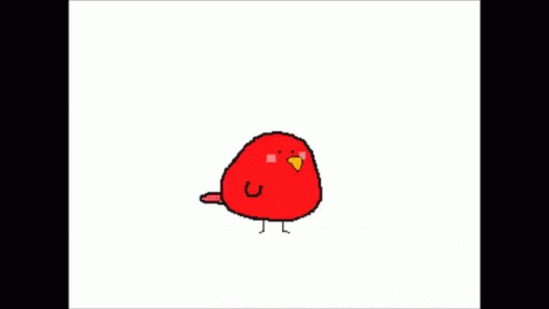 Wueweue Bird GIF - Wueweue Bird Red Bird Meme GIFs