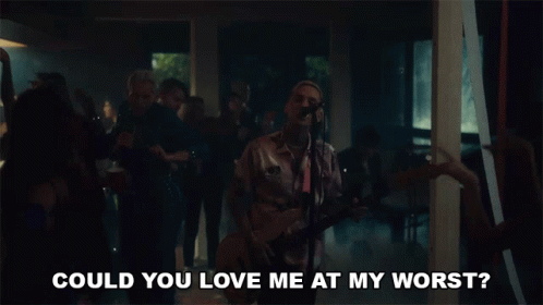Could You Love Me At My Worst Blackbear GIF - Could You Love Me At My Worst Blackbear My Worst Song GIFs