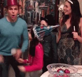 Excited Happy New Year GIF - Excited Happy New Year Shocked GIFs