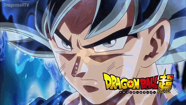 a close up of a dragon ball super advertisement