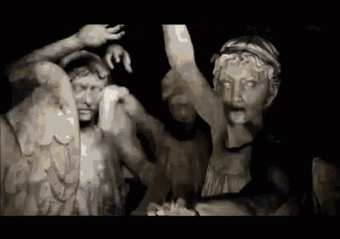 The Weeping Angels GIF - Doctor Who Weeping Angel GIFs