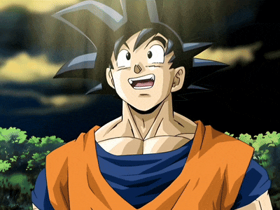 a close up of a cartoon character with the sun shining on his head