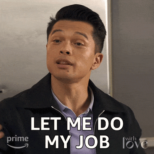 Let Me Do My Job Henry GIF - Let Me Do My Job Henry Vincent Rodriguez Iii GIFs