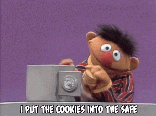 Sesame Street Ernie GIF - Sesame Street Ernie Cookies GIFs