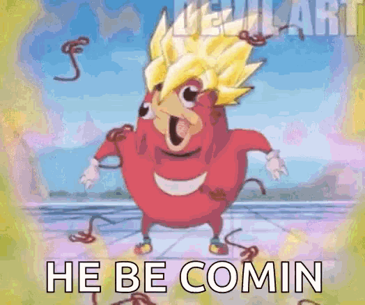 He Be Comin Nigerian Knuckles GIF - He Be Comin Nigerian Knuckles Knuckles GIFs