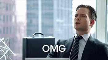 Omg Suits GIF - Omg Suits Michael Ross GIFs