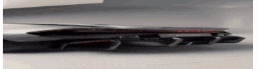 a close up of a car 's rear bumper and exhaust pipe .