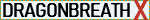 a dragon breath x logo with a red x in the middle