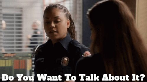 Station19 Vic Hughes GIF - Station19 Vic Hughes Do You Want To Talk About It GIFs