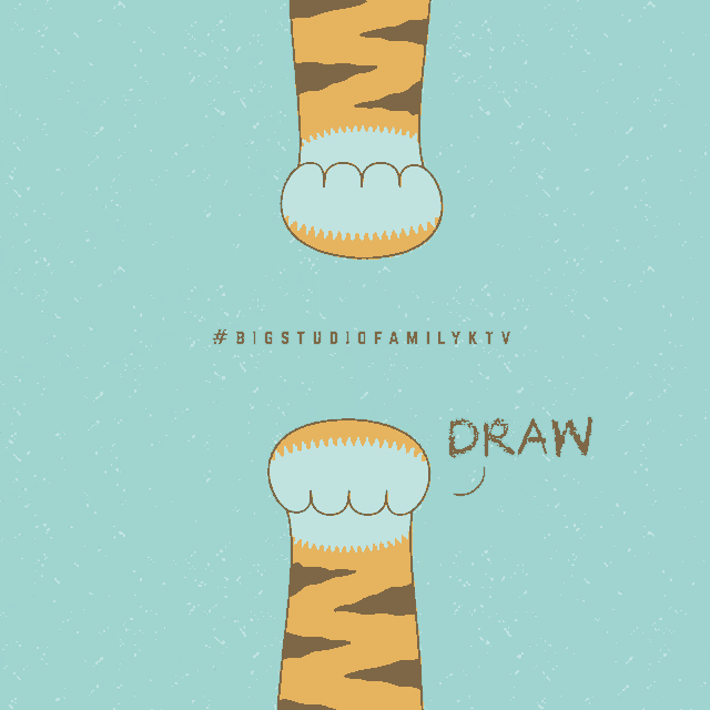 a cartoon drawing of a cat 's paw and the words lose