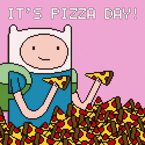 Its Pizza Day Finn GIF - Its Pizza Day Finn Adventure Time GIFs