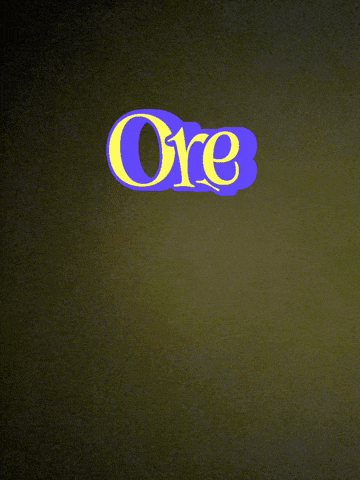 a yellow and blue sign that says one on it