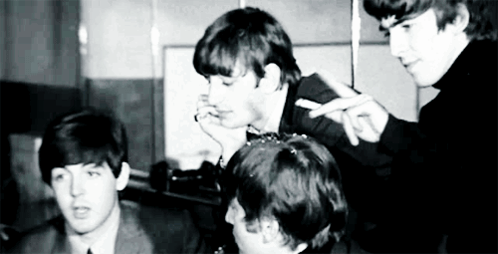 The Beatles George Harrison GIF - The Beatles George Harrison John Lennon GIFs