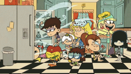 Trying To Cool Off GIF - Loud House Loud House Gifs Nickelodeon GIFs