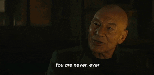 You Are Never Ever Without Hope Picard GIF - You Are Never Ever Without Hope Picard Star Trek Picard GIFs