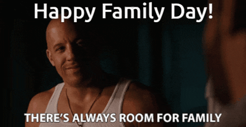 Family Day Vin Diesel GIF - Family Day Vin Diesel Fast And Furious GIFs