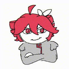 a drawing of a girl with red hair and a number 5 on her chest
