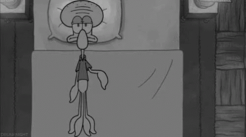 我要睡觉。 GIF - Spongebob Squidward Going To Sleep GIFs