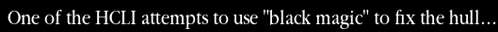 a black background with a white text that says " one of the ills attempts one failure to fix itself "
