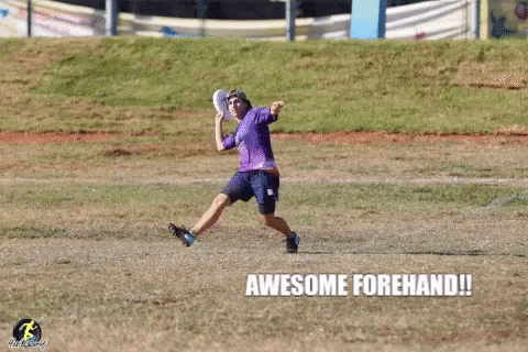 Awesome Forehand Frisbee GIF - Awesome Forehand Frisbee GIFs