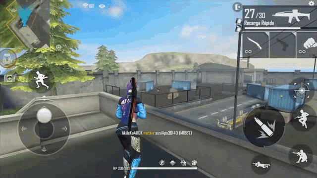 a screenshot of a video game with the number 27/30 on the screen