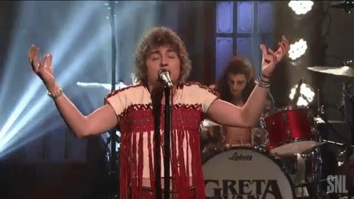 Lead Vocal Performance GIF - Lead Vocal Performance Rock GIFs