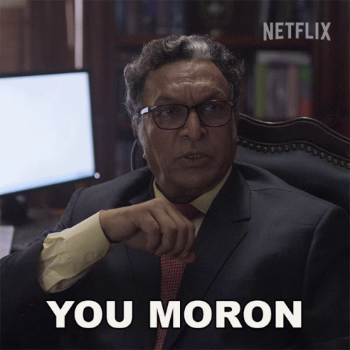 You Moron Nassar GIF - You Moron Nassar Netflix India GIFs