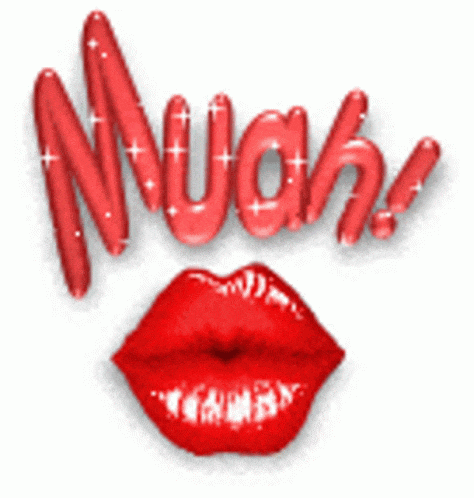 a close up of a woman 's lips with the word much above them
