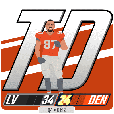 an illustration of a football player with the number 87