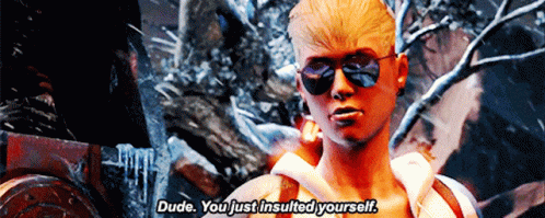 Mortal Kombat Cassie Cage GIF - Mortal Kombat Cassie Cage Dude You Just Insulted Yourself GIFs