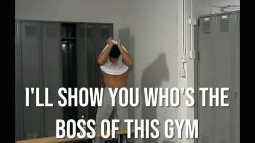 I Will Show You Who Is The Boss Of This Gym Van GIF - I Will Show You Who Is The Boss Of This Gym Van Sama GIFs