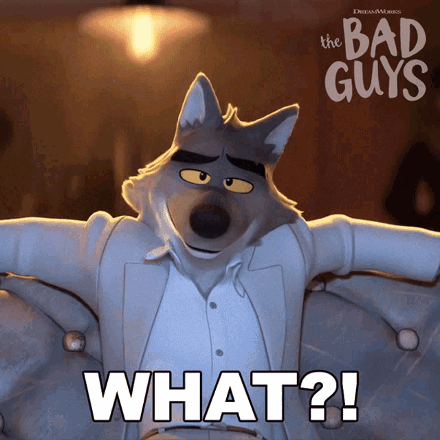 What Mr Wolf GIF - What Mr Wolf The Bad Guys GIFs