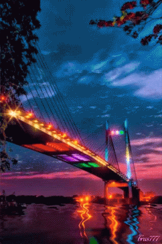 Amazing Bridge GIF - Amazing Bridge Colorful GIFs
