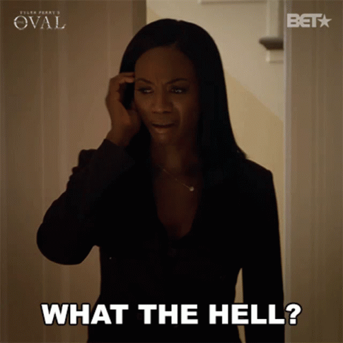 What The Hell Priscilla Owens GIF - What The Hell Priscilla Owens The Oval GIFs