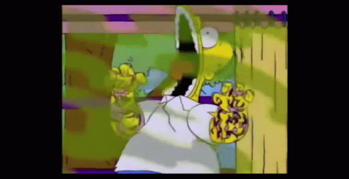 The Simpsons No Flesh GIF - The Simpsons No Flesh GIFs