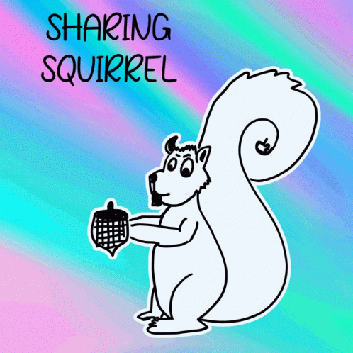 Sharing Squirrel Veefriends GIF - Sharing Squirrel Veefriends Unselfish GIFs