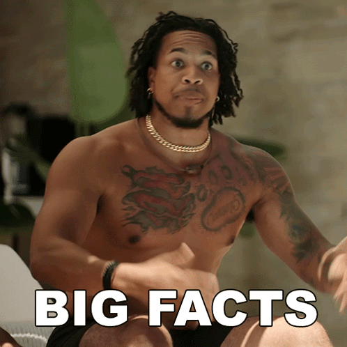 Big Facts Aqel Carson GIF - Big Facts Aqel Carson Are You The One GIFs