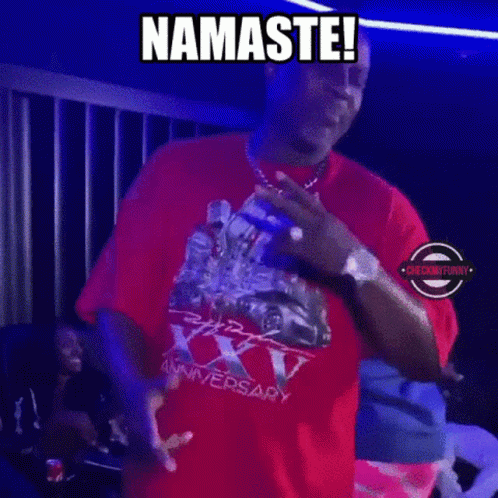 Namaste Rip GIF - Namaste Rip Dmx GIFs