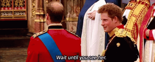 Prince Harry Wait Until You See Her GIF - Prince Harry Wait Until You See Her Meghan Markle GIFs