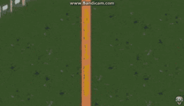 a screenshot of a video game with a mouse pointing to a fence