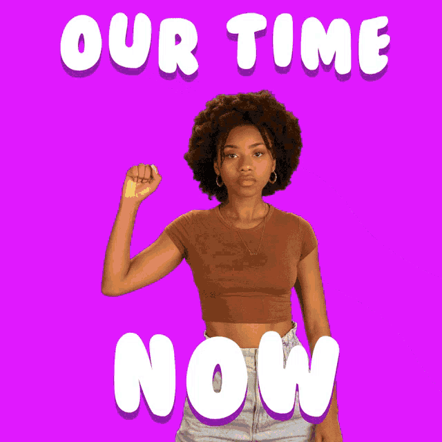 Democracyrising Fist GIF - Democracyrising Fist Our Time Now GIFs
