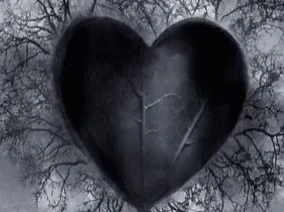 Heart Beat Black GIF - Black Heart Heart Heart Beat GIFs