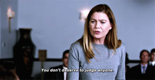 Greys Anatomy Meredith Grey GIF - Greys Anatomy Meredith Grey You Dont Deserve To Judge Anymore GIFs