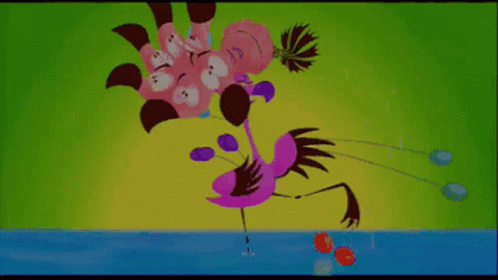 Fantasia Flamingos GIF - Fantasia Flamingos Spin GIFs