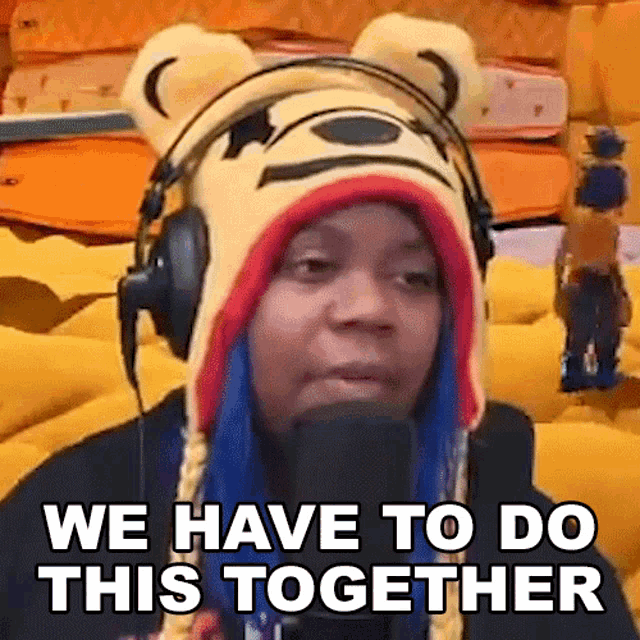 We Have To Do This Together Aychristenegames GIF - We Have To Do This Together Aychristenegames We Need To Cooperate GIFs