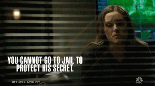 You Cannot Go To Jail To Protect His Secret Dont Go To Jail GIF - You Cannot Go To Jail To Protect His Secret Dont Go To Jail Secrets GIFs