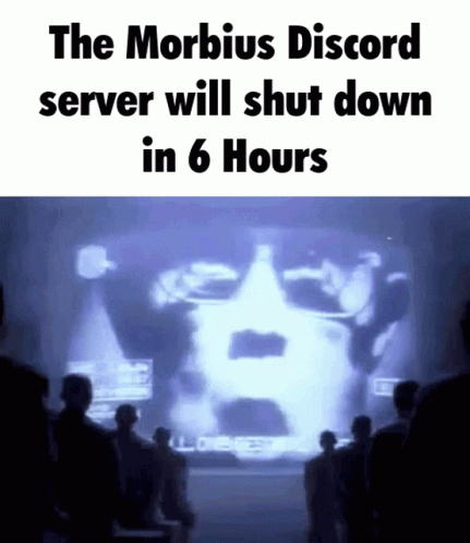 Morbius Discord GIF - Morbius Discord Shut Down GIFs