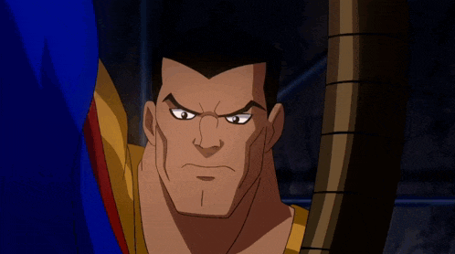 a man in a red cape is holding a long hose